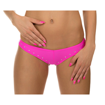 Hotpant mit Strass S-M