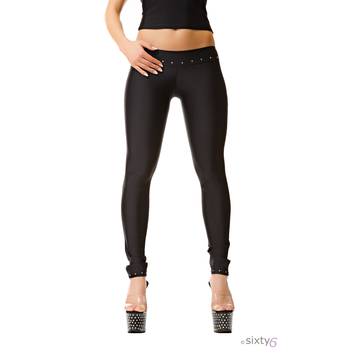 Stretch Leggings Schwarz